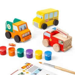 Paint-Your-Own Wooden Vehicles - Mondo Llama™ -Artful Craft Shop GUEST 01c797e3 2182 495c a3bd b0b87a37f9d3