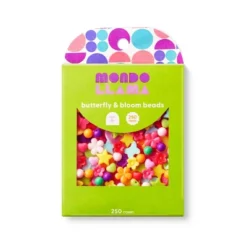 250ct Butterfly & Bloom Beads - Mondo Llama™: Craft Embellishments, Multicolor, Plastic, Ages 6+ -Artful Craft Shop GUEST 04f0f058 3972 4089 afa5 eb33446693be