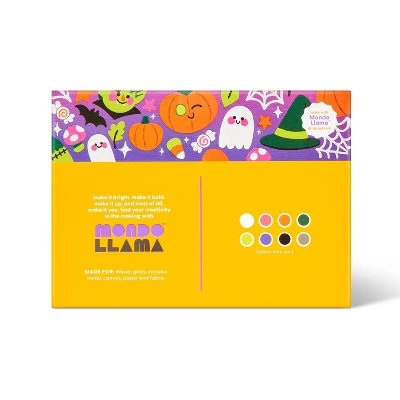 8ct Halloween Paint Tub Set - Mondo Llama™ 2 8ct Halloween Paint Tub Set - Mondo Llama™ - Image 2