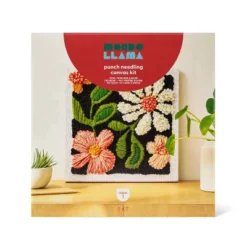 Punch Needling Canvas Kit - Mondo Llama™: Needle Punch Craft Kit For Adults, Includes Yarn & Needle, Art & Design Theme -Artful Craft Shop GUEST 0eed1111 7eb7 4f2a 96d1 e22bb9945a8f