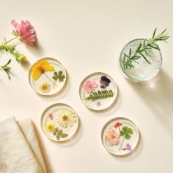 Pressed Flowers Resin Coaster DIY Art Kit - Mondo Llama™: Dried Flower Craft, Resin For Making Coasters, Adult Craft Kit -Artful Craft Shop GUEST 10843e66 6733 47bb b081 0ac9c1f605c7