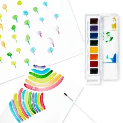8ct Washable Watercolor Set - Mondo Llama™: Water-Based Acrylic Paints, Multicolor, Craft Paint For Ages 3+ -Artful Craft Shop GUEST 113ddf22 98c1 4121 8d56 4a6b61fceee2