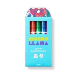 5ct Paint Markers Bullet Tip Glitter - Mondo Llama™ -Artful Craft Shop GUEST 1447f26a dd7e 4ea9 86ec bd29a9bb8b04
