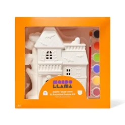 Halloween Craft Lit Ceramic Haunted House Painting Kit - Mondo Llama™ -Artful Craft Shop GUEST 1cbd9ebf 3911 47f0 b827 5355406af84e