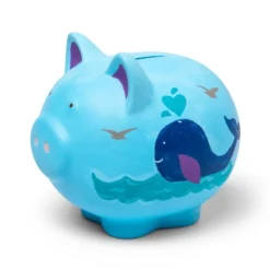 Paint-Your-Own Piggy Bank Craft Kit - Mondo Llama™: Ceramic Painting Coin Bank For Kids, Includes Paints & Brushes -Artful Craft Shop GUEST 1db6dc29 d77c 4d2b 866b f217cab4a7c7