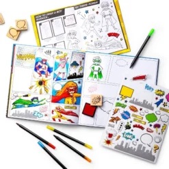 Create-Your-Own Superhero Comic Books Kit - Mondo Llama™ 9 Create-Your-Own Superhero Comic Books Kit - Mondo Llama™ -Artful Craft Shop GUEST 1f71c67c 595b 4028 a6e3 e4cb6728cf39