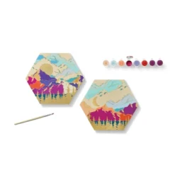 2pk Paint By Number Wood Cirlces - Mondo Llama™ 5 2pk Paint By Number Wood Cirlces - Mondo Llama™ -Artful Craft Shop GUEST 21f14e9d 3c6a 4ec9 b691 c844efeac221