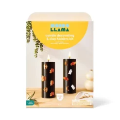 2ct Halloween Craft Pillar Candles Decorating Kit - Mondo Llama™ -Artful Craft Shop GUEST 2afdac9c 56be 4499 a5ef 5272749424ef