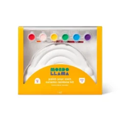 Paint-Your-Own Ceramic Rainbow Kit - Mondo Llama™: Painting Kit For Kids, Includes Brush & Paint, Ages 8+ -Artful Craft Shop GUEST 30d592b2 815d 4cb3 b76a 1e044aa57a3b