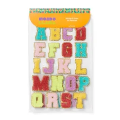 26ct Adhesive Letter Patches - Mondo Llama™ -Artful Craft Shop GUEST 314116a7 c097 4f01 872d 2468957047ed