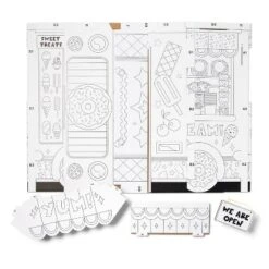 Color-Your-Own Ice Cream Truck DIY Art Kit - Mondo Llama™