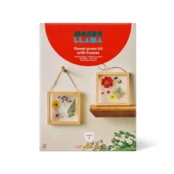 Floral Press With Frame Wood Craft Kit - Mondo Llama™: Flower Drying & Pressing Kit, Nature Art, Non-Toxic, Adult Craft -Artful Craft Shop GUEST 371d9c55 baa6 4df0 8e7c 2506134a01d4