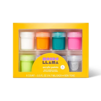 8ct Halloween Paint Tub Set - Mondo Llama™ 3 8ct Halloween Paint Tub Set - Mondo Llama™ - Image 3