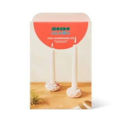 Clay Candleholder Craft Kit - Mondo Llama™ -Artful Craft Shop GUEST 400497f6 679c 4a18 baec 47e40089bbbb