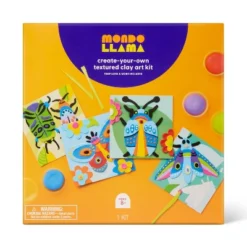 4ct Textured Clay Art Craft Kit - Mondo Llama™ -Artful Craft Shop GUEST 4561970a 0116 43f5 856a 883d79785635