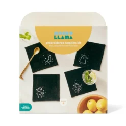 4ct Halloween Craft Beaded Embroidery Napkins Kit - Mondo Llama™ -Artful Craft Shop GUEST 49f25e4b e987 494e 8454 d6f0b089a3d4