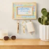 Summer Craft Key Holder With White Board Mosaic Frame Kit - Mondo Llama™