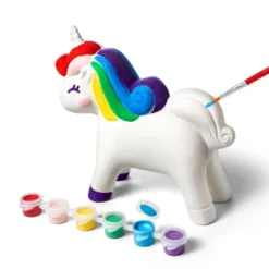 Paint-Your-Own Ceramic Unicorn Kit - Mondo Llama™: Painting Kit With Brush & Paint, Ceramic Animal Craft For Ages 8+ -Artful Craft Shop GUEST 53fcd1a0 7abd 4b10 bcd5 116712fdee77