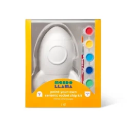 Paint-Your-Own Ceramic Rocket Ship Kit - Mondo Llama™: Kids Painting Activity, Includes Paint & Brush, Ages 8+ 7 Paint-Your-Own Ceramic Rocket Ship Kit - Mondo Llama™: Kids Painting Activity, Includes Paint & Brush, Ages 8+ -Artful Craft Shop GUEST 56f41e2a f595 4984 81b6 df5747408c9d