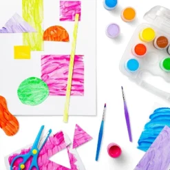 15pc Washable Tempera Paint Set In Plastic Tote - Mondo Llama™: Kids Craft Paint, Water-Based, Multicolor, All Ages -Artful Craft Shop GUEST 58814d2a fca8 4f8e a9de f39f7744e42c