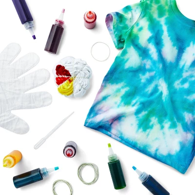 Give It A Swirl Tie Dye Kit - Mondo Llama™: DIY Art Kit, 59 Pieces, Includes Dyes & Gloves, Ages 12+ 3 Give It A Swirl Tie Dye Kit - Mondo Llama™: DIY Art Kit, 59 Pieces, Includes Dyes & Gloves, Ages 12+ - Image 3