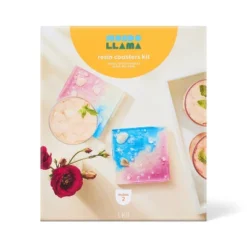 2ct Shell Resin Coasters Craft Kit - Mondo Llama™ -Artful Craft Shop GUEST 5d35eebe 9599 426e 9b2a 1d6f5c671c14