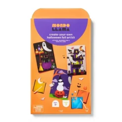 3ct Halloween Craft Foil Art Scenes Kit - Mondo Llama™ -Artful Craft Shop GUEST 60df31bd 5fa0 4589 a81e 6071d9731cec