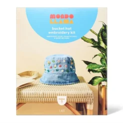 Bucket Hat Floral Embroidery Craft Kit - Mondo Llama™ -Artful Craft Shop GUEST 70314a21 67a7 43ac 9fba 3c00eca6be41