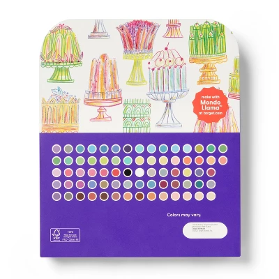 72ct Colored Pencils - Mondo Llama™ 2 72ct Colored Pencils - Mondo Llama™ - Image 2