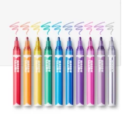 10ct Glitter Paint Markers Bullet Tip - Mondo Llama™ -Artful Craft Shop GUEST 7a491672 d89d 40f0 91c6 fb64d8aaf5a2