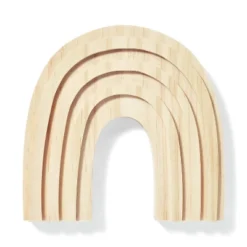 Freestanding Wood Rainbow - Mondo Llama™: Unfinished Craft, Wooden Decor, 3+ Years, 6.2" Height, 6" Width -Artful Craft Shop GUEST 844a11d3 1266 4e13 ba37 b6ce18538438