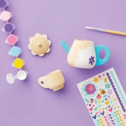 Paint-Your-Own Wood Tea Set Kit - Mondo Llama™ -Artful Craft Shop GUEST 84c8b9b8 0d44 4c23 84f8 31bdecc704c8