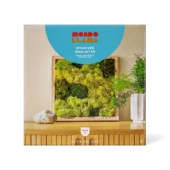 Preserved Moss Art Wood Craft Kit - Mondo Llama™ -Artful Craft Shop GUEST 8d119fd2 947e 4007 a353 6bb7ee763180