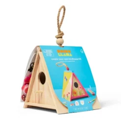 Embellished Wood Birdhouse Painting Craft Kit - Mondo Llama™ -Artful Craft Shop GUEST 9dabe488 e314 431d a9c9 afb5e76bb0d7