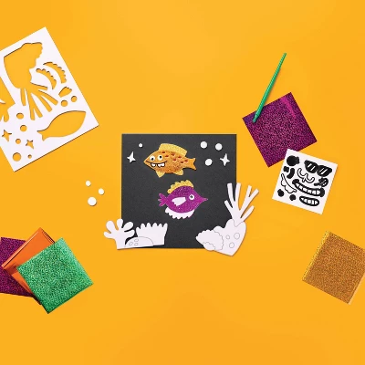 5ct Foil Art Craft Kit - Mondo Llama™ 2 5ct Foil Art Craft Kit - Mondo Llama™ - Image 2