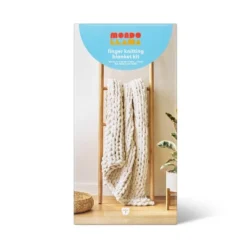 Large Knit Blanket Craft Kit Cream - Mondo Llama™: Finger Knitting Yarn DIY Art Kit For Adults -Artful Craft Shop GUEST a9a5f85d 4982 43e0 98b9 12ad6274b917