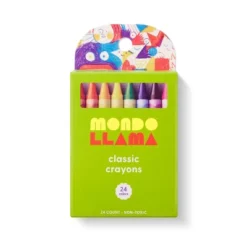 24ct Crayons Classic Colors - Mondo Llama™: School Supplies For Kids, Low-Odor, Multicolor, Ages 3+ -Artful Craft Shop GUEST ab5db5bb d35c 437f 90f0 6eee60e4e42c