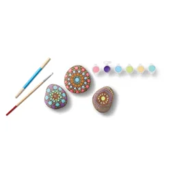 Painting Cobblestone Craft Kit Mandala Dot - Mondo Llama™ -Artful Craft Shop GUEST ab6b6592 73a5 42d2 a373 d5af720eed1e