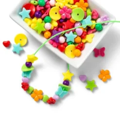 250ct Butterfly & Bloom Beads - Mondo Llama™: Craft Embellishments, Multicolor, Plastic, Ages 6+ -Artful Craft Shop GUEST af379071 323a 4588 81c9 4370d933f9f0