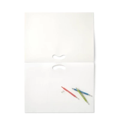 16"x22" Medium Weight Giant Paper Pad With Handle - Mondo Llama™: Large Uncoated Drawing & Sketch Pad, 30 Sheets