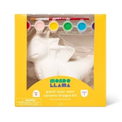 Paint-Your-Own Ceramic Dragon Craft Kit - Mondo Llama™: DIY Art Kit For Kids, Ceramic Figurines To Paint, Ages 8+ -Artful Craft Shop GUEST b6e464b3 1d6f 4bda b7a0 aa4822eec37d