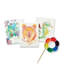 Kids' Watercolor Resist Painting Kit - Mondo Llama™ -Artful Craft Shop GUEST c8fb236e 3492 41d5 9466 c758d56bb616