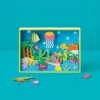Ocean Lit Diarama Painting Craft Kit - Mondo Llama™