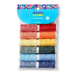 12ct Craft Twine - Mondo Llama™: Multicolor Cotton Yarn String, Thin Ribbon, 30ft Length, 12 Pack -Artful Craft Shop GUEST caaea992 a3b5 447d bc91 41ae39bdbb86