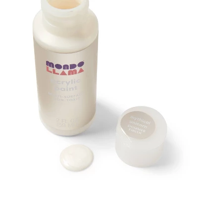 2oz Shimmer Acrylic Paint Mythical Unicorn - Mondo Llama™ 1 2oz Shimmer Acrylic Paint Mythical Unicorn - Mondo Llama™