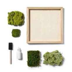 Preserved Moss Art Wood Craft Kit - Mondo Llama™
