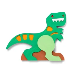 Freestanding Wood Dinosaur - Mondo Llama™: Unfinished Craft, 6" Tall, Animal Theme, Ages 3+ -Artful Craft Shop GUEST dbb71a0a 4302 44ae af09 3a16456559b4