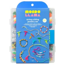 502pc String A Bling Jewelry Set - Mondo Llama™: DIY Bead Kit For Bracelet Making & Friendship Bracelets -Artful Craft Shop GUEST ddcb04dc 53af 4f74 886d 3292f86d3f58
