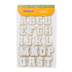 26ct White Adhesive Letter Patches - Mondo Llama™ -Artful Craft Shop GUEST df3c7f28 321a 4a87 917f eab2dbe0cdfb