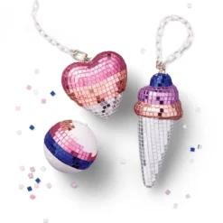 Disco Ball Décor Craft Kit - Mondo Llama™: DIY Art Kit, Non-Toxic, Includes Glue & Figurines, Ages 6+ -Artful Craft Shop GUEST ec866f95 01d1 46ee a013 7ce4b2398f6b